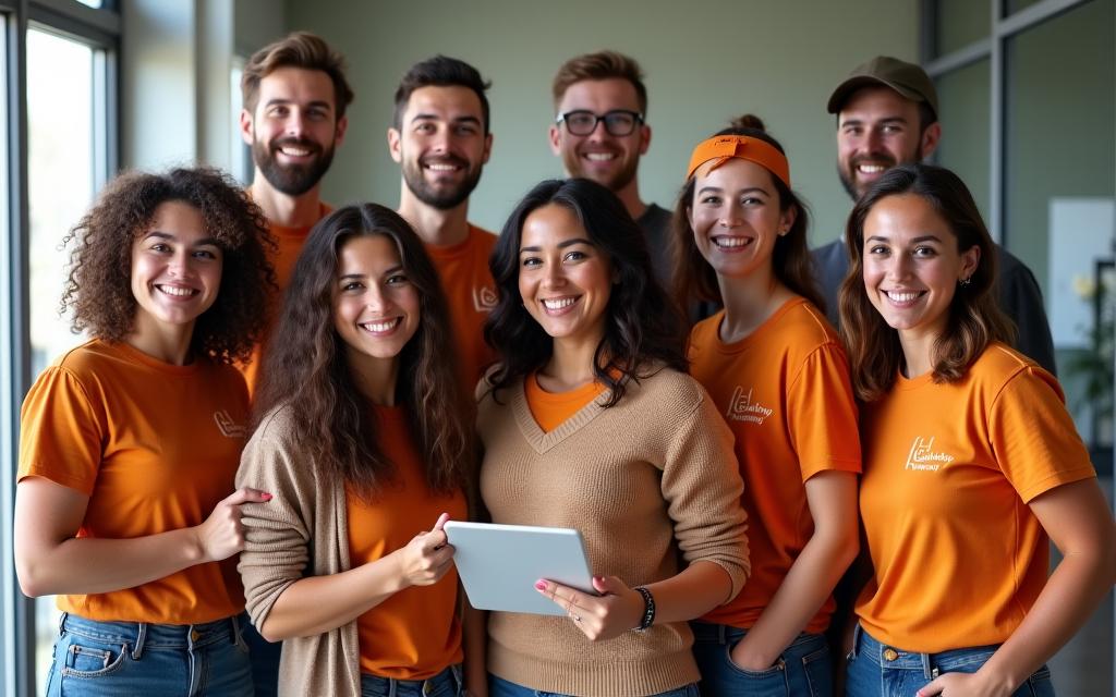The professional and friendly team of HearthWay Couriers in Brighton
